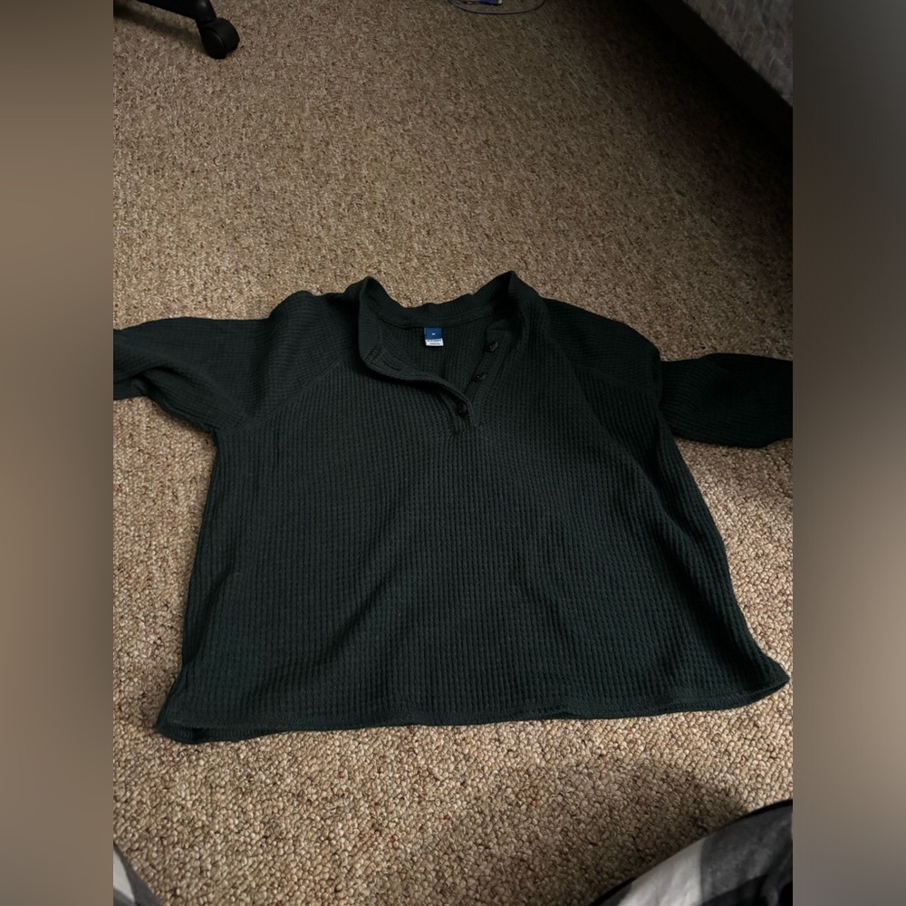 Green sweater